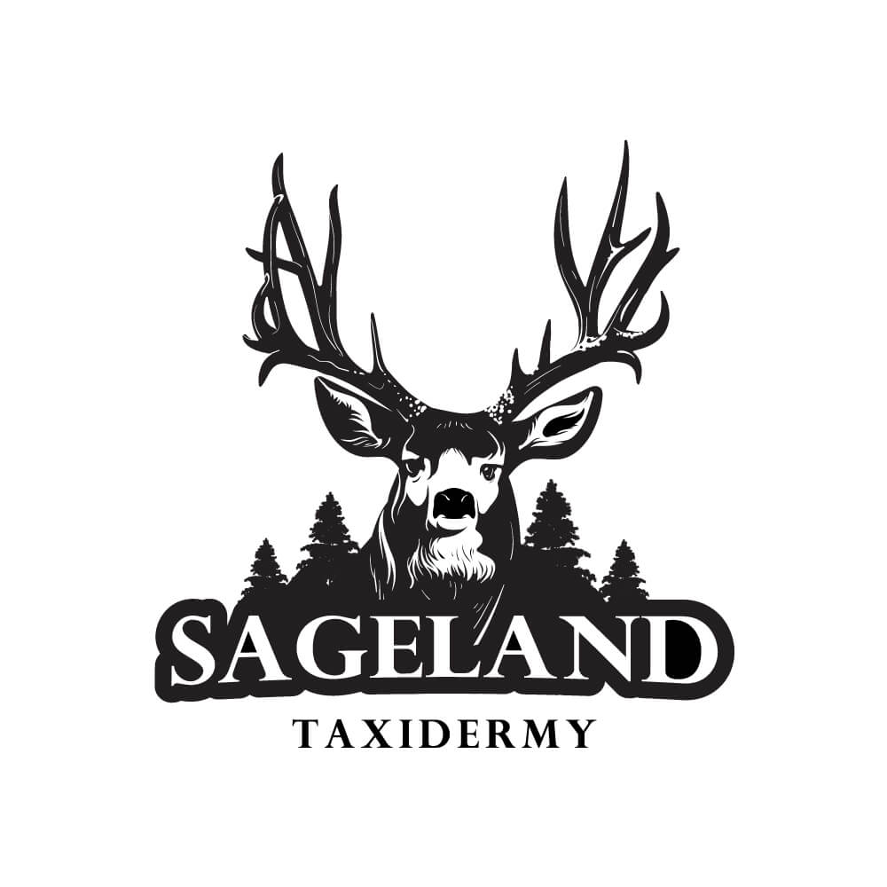 Taxidermy Deer Logo