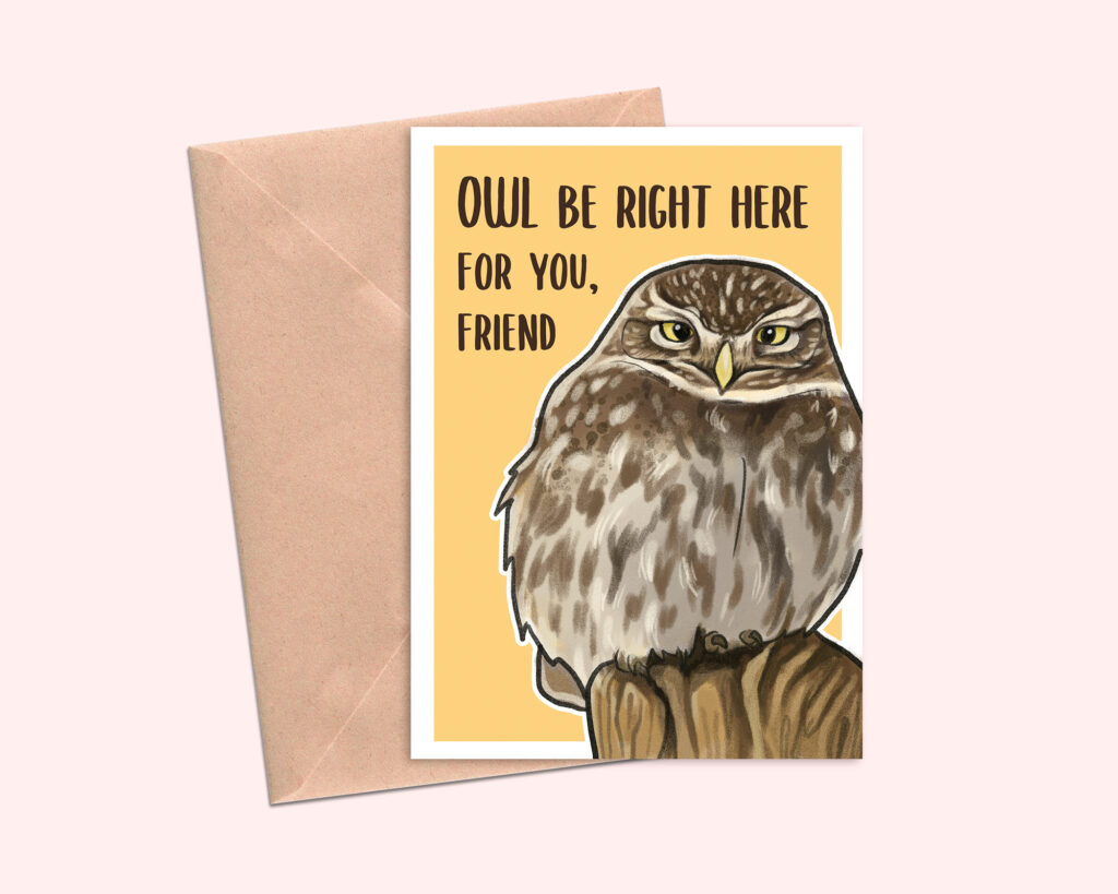 Owl-Greeting-Card