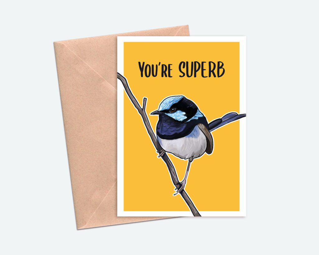 Bird Greetings Card