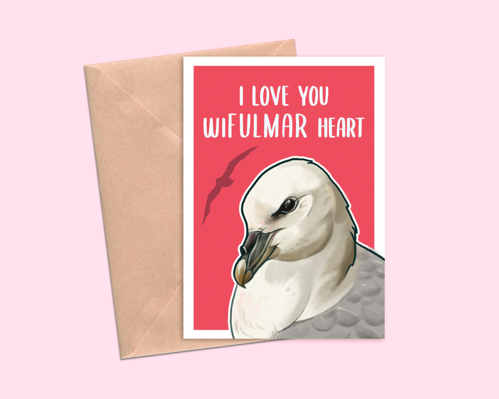 Greeting Cards For Birders Fulmar