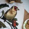 Goldfinch Bird Tea Towel